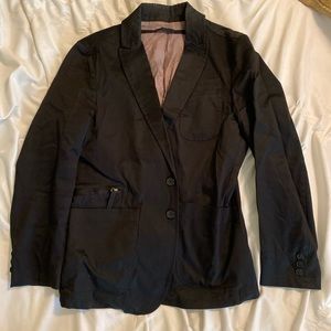 Men’s Diesel medium black blazer